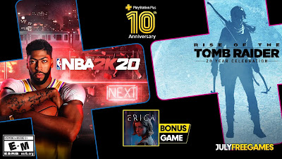July 2020 PlayStation Plus Free Games
