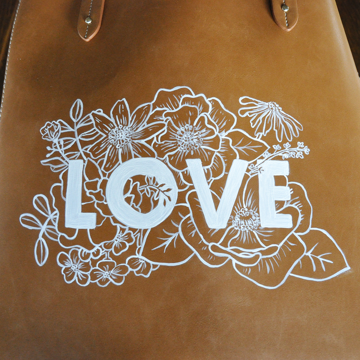Lorrie Everitt Studio how to paint on leather & faux leather clothing