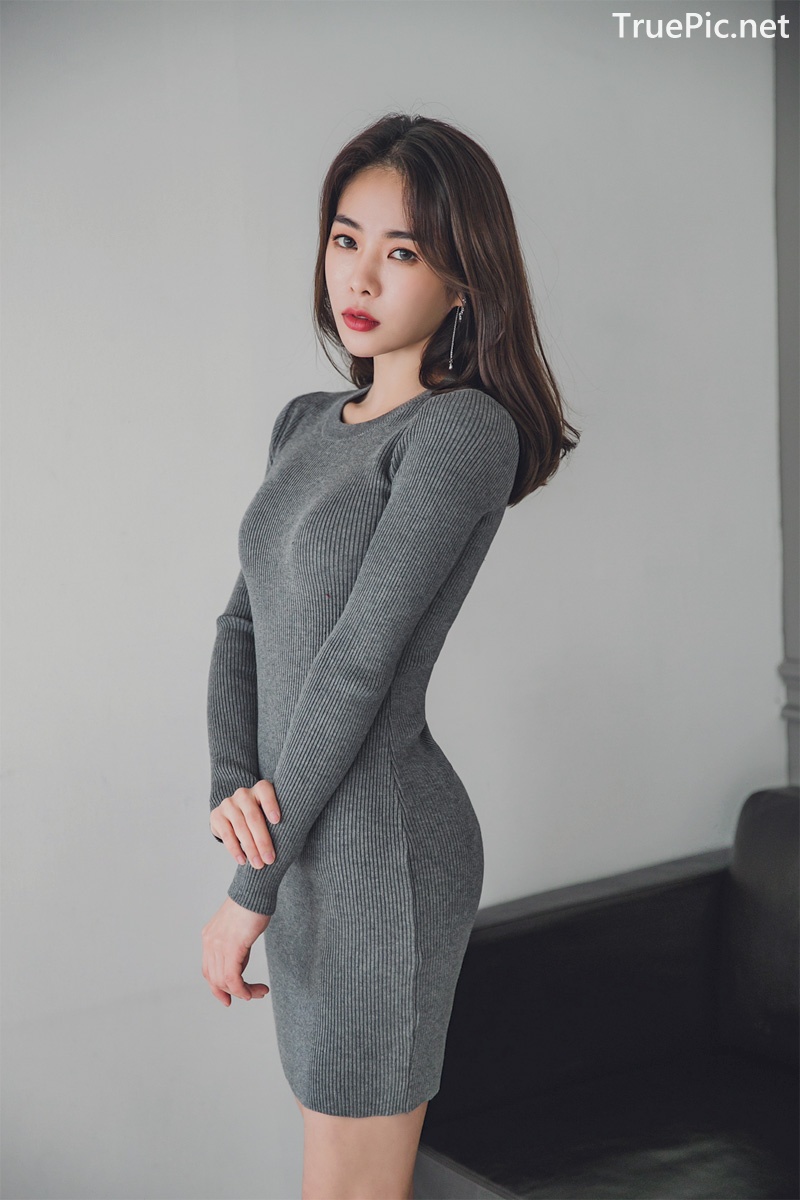 Image Korean Fashion Model - An Seo Rin - Office Dress Collection - TruePic.net - Picture-16