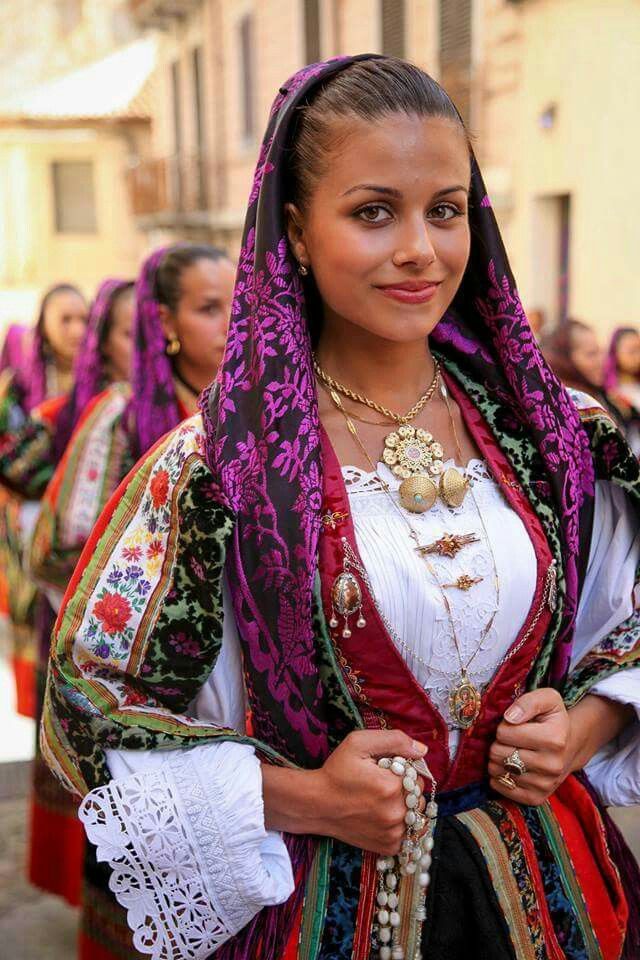 A Progression of Things Sardinian Traditional Dress