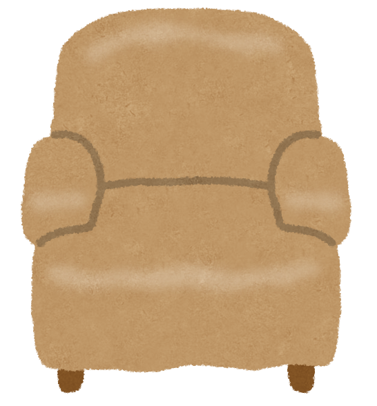 一人用ソファのイラスト 椅子 かわいいフリー素材集 いらすとや