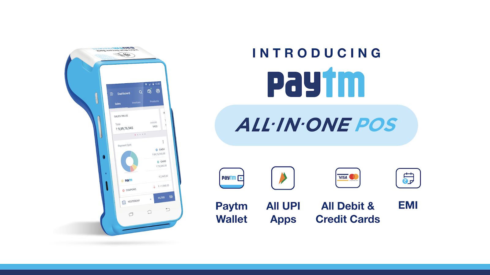 Paytm brings AllinOne Android POS