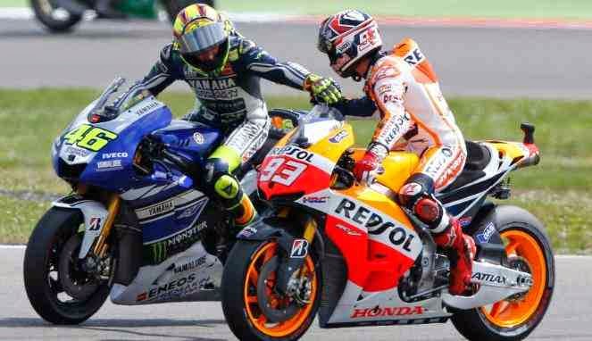 Rossi Vs Marquez Rival Sekaligus Sahabat