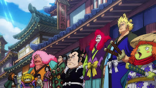 ワンピースアニメ 赤鞘九人男 かっこいい ONE PIECE Nine Red Scabbards