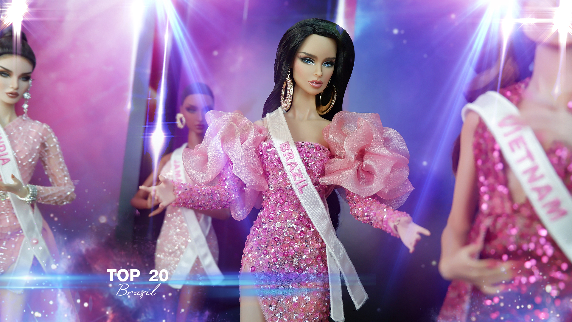 Miss Diva Doll 2020 final coronation - Top Announcement Diva Doll