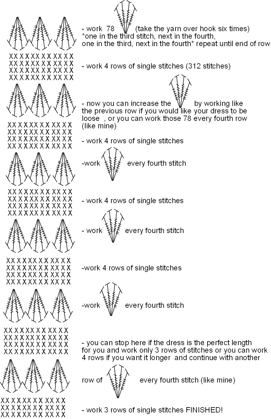 Crocheted Dress Jennifer Aniston in "Just Go with It" FINISHED