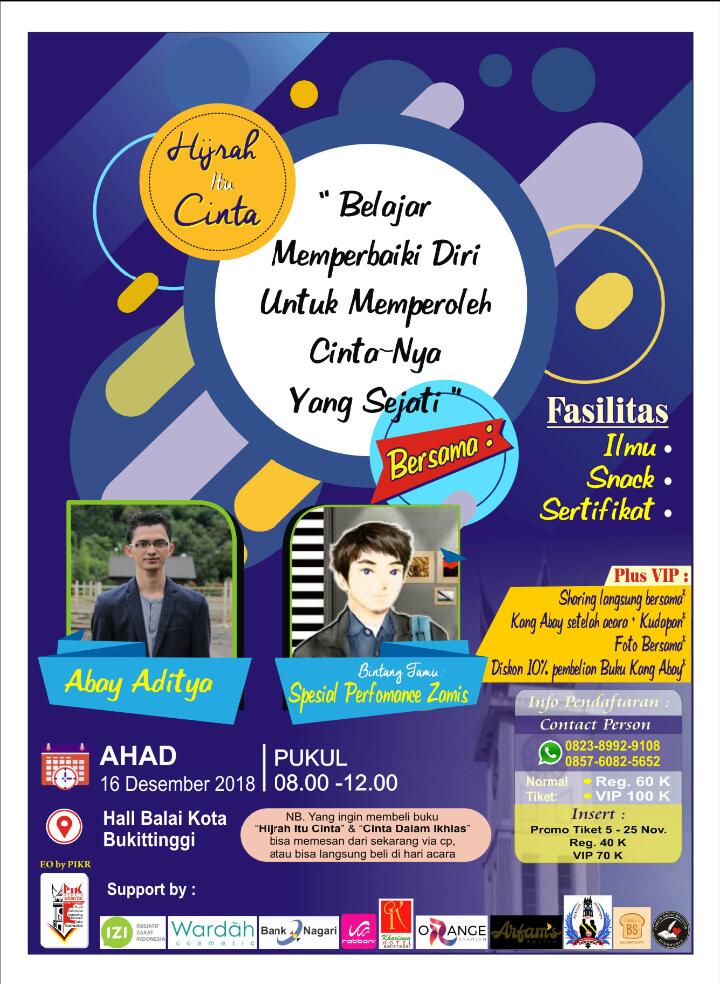 Sharing & Seminar Bareng KANG ABAY