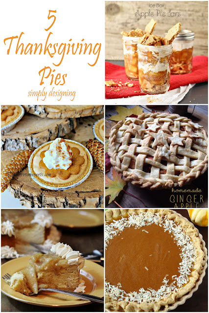 5 Thanksgiving-Worthy Pies | #thanksgiving #pie #applepie #pumpkinpie 