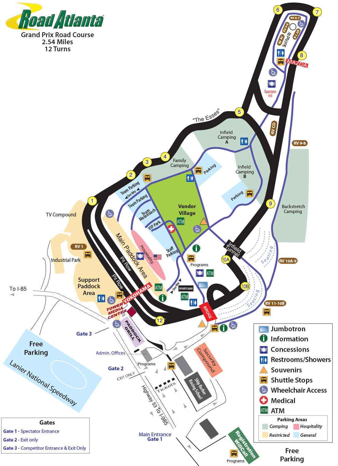 Forza Motorsport 7 Lap Records Road Atlanta Full