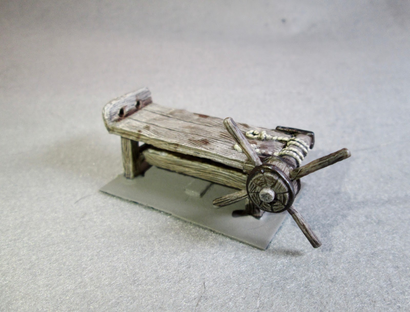 All Bones About It: Torture Equipment- The Rack: Bones 3 Figure