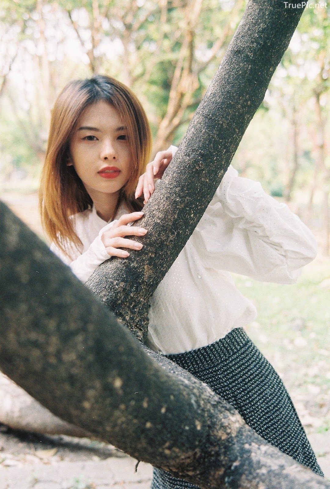 Thailand model - Nut Theerarat - She so beautiful on film image