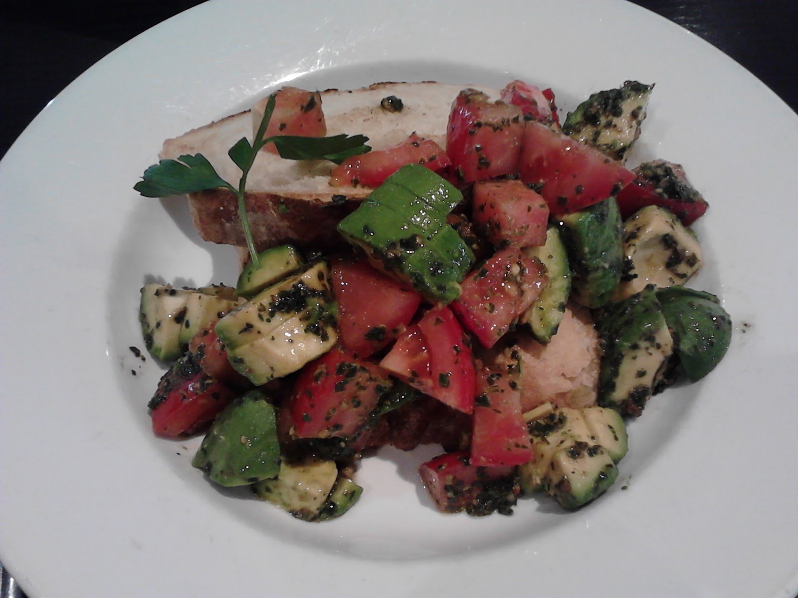 Karin's Recipes and Random Musings Brekkie the Purple Pickle