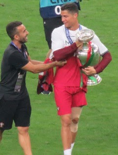 Portugal win Euro 2016, Paris, France.