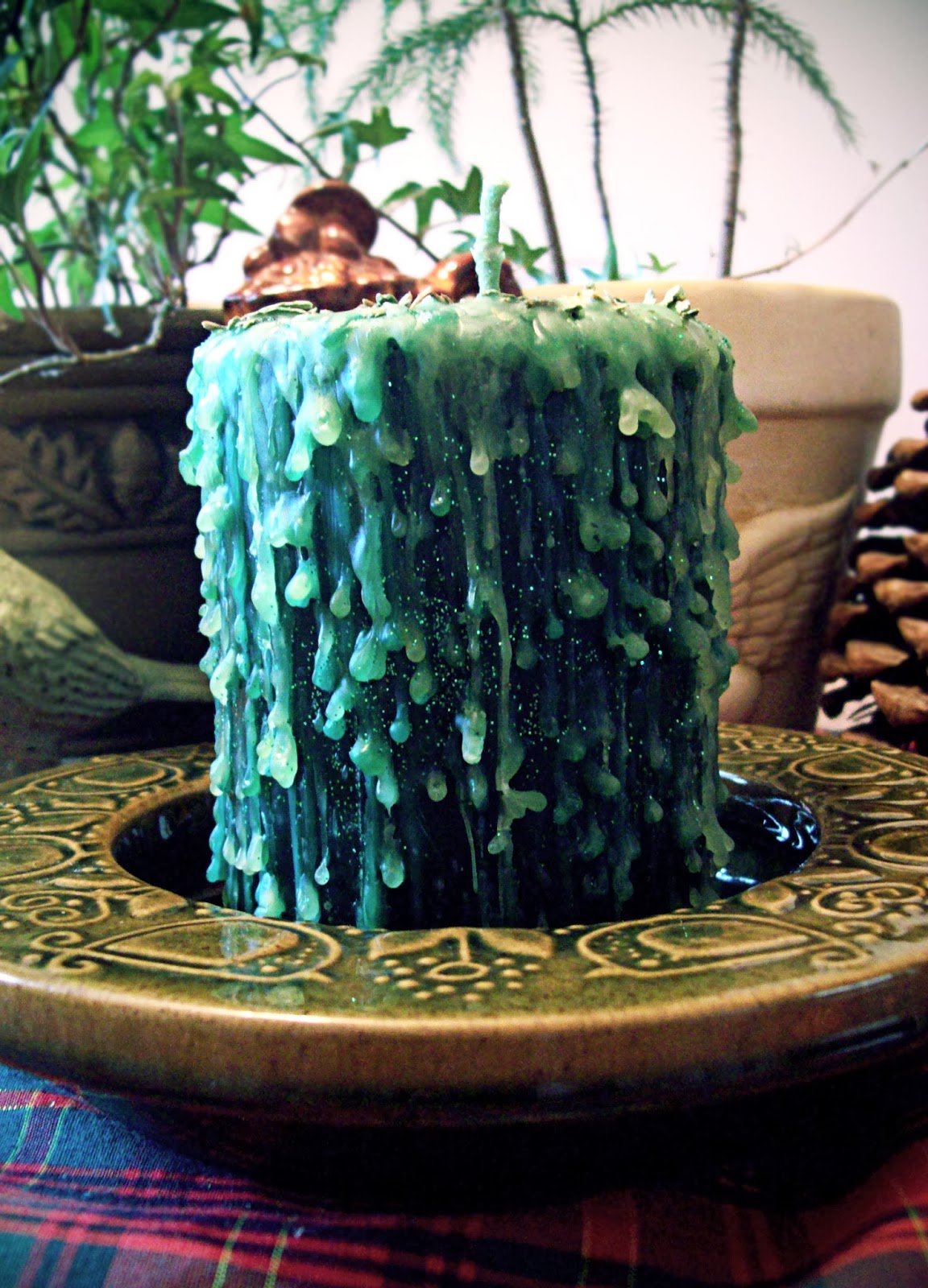 Unfettered Wood Gaelic Polytheism & Folk Magic Snowy Day Candle Making