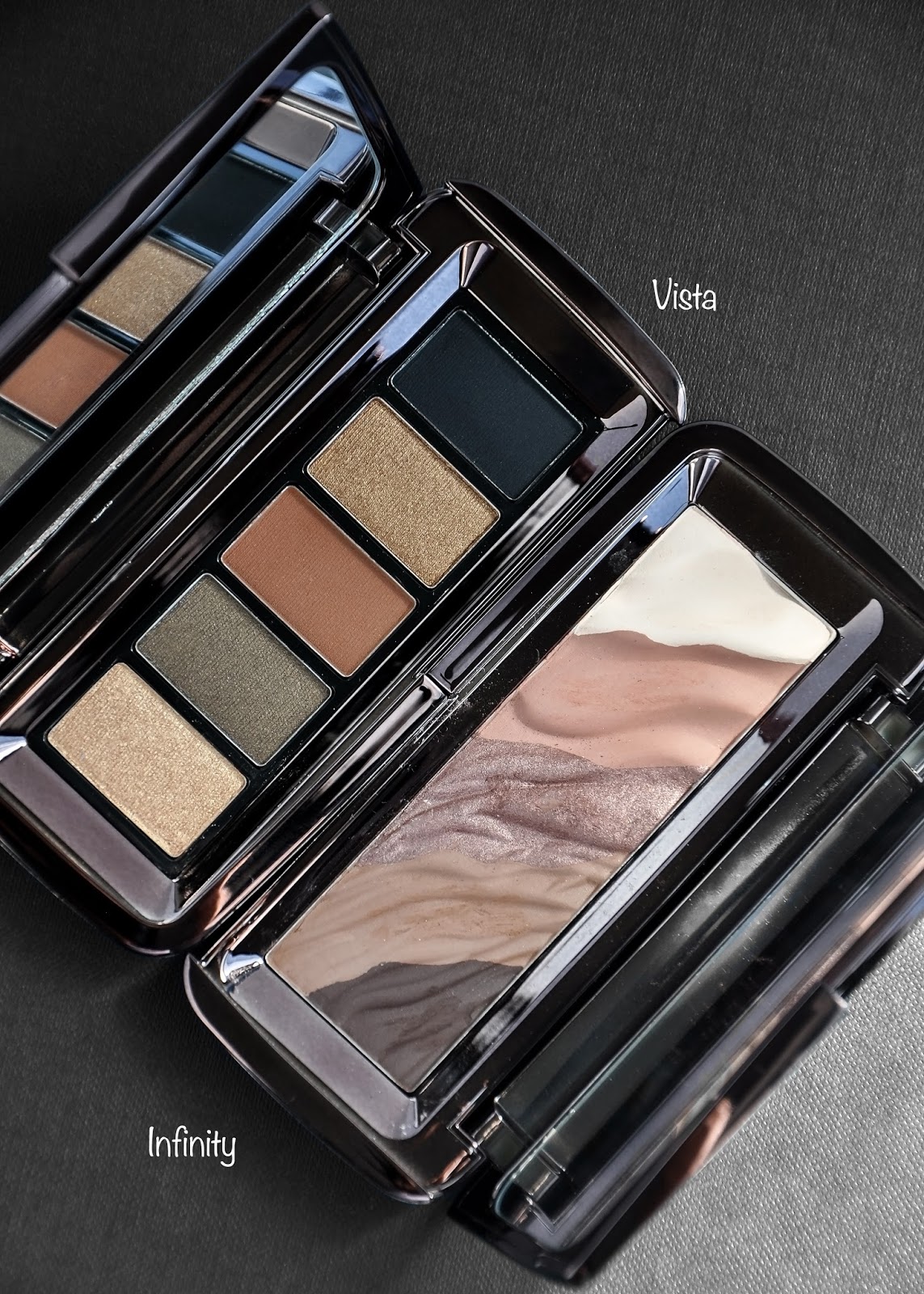 Hourglass Cosmetics Vista Graphik Eyeshadow Palette review and swatches