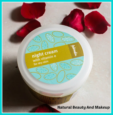 Fabindia Vitamin E Night Cream |Review, Price & Other Details on Natural Beauty And Makeup Blog
