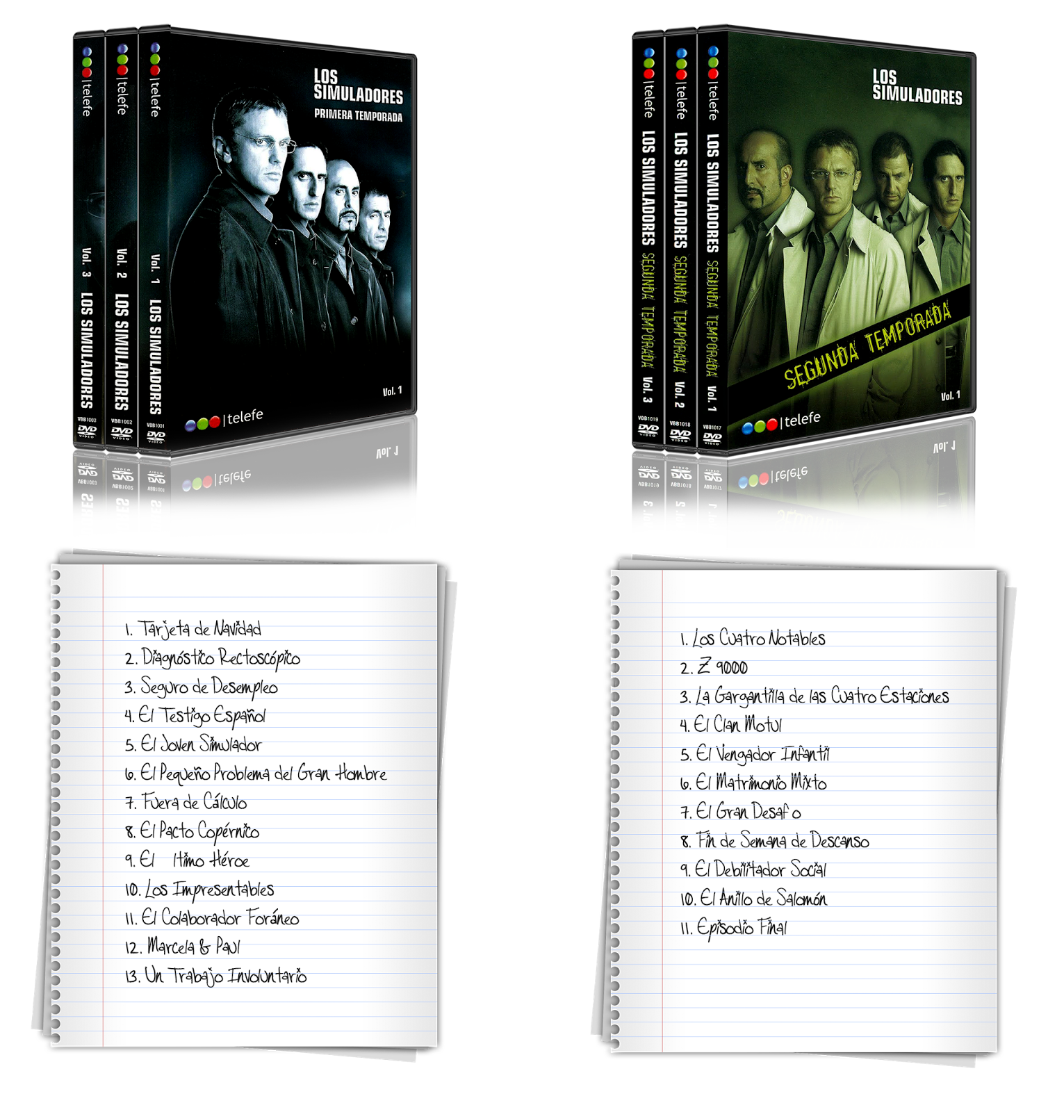 Los Simuladores: Serie Completa (2002-2004) [6 DVD5] 28,8 GB