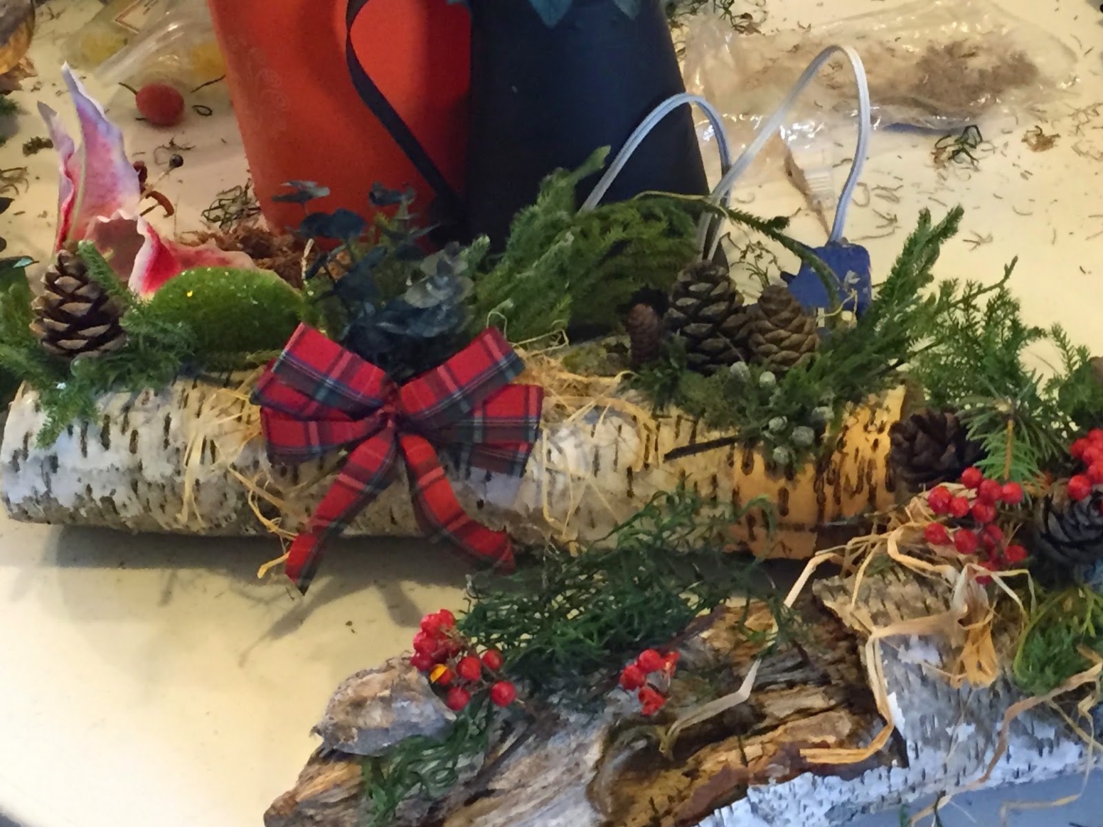 Think Global, Garden Local: Yule logs