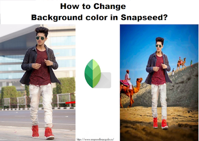Snapseed background change Snapseed background change