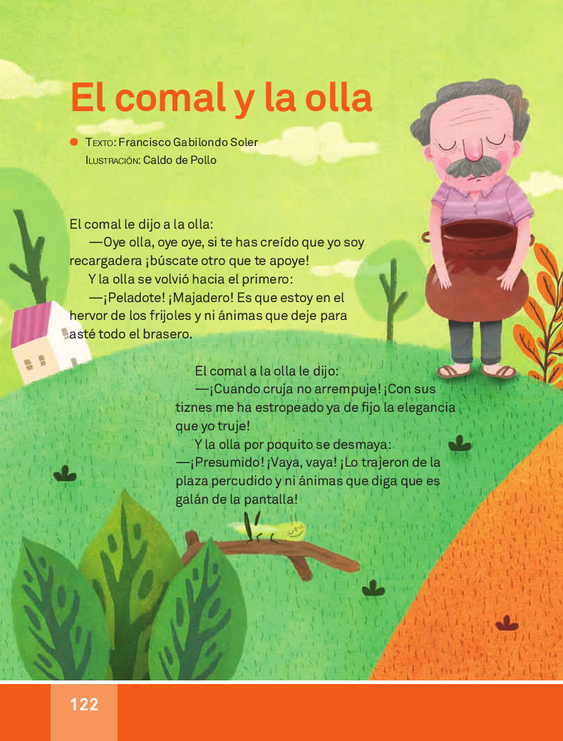 El comal y la olla - Español Lecturas 3ro 2014-2015