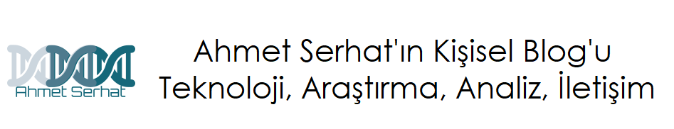 Ahmet Serhat'ın Kişisel Blog'u
