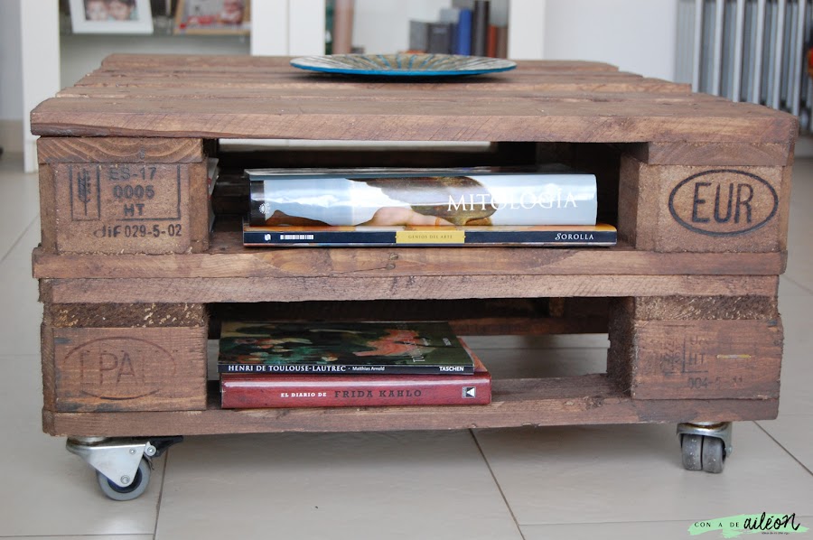 mesa palet diy reciclada