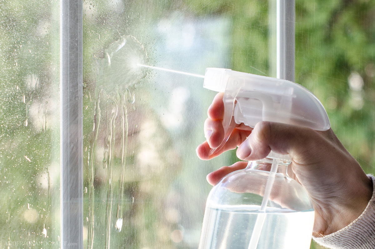 Non-Toxic DIY Glass, Mirror, and Window Cleaner