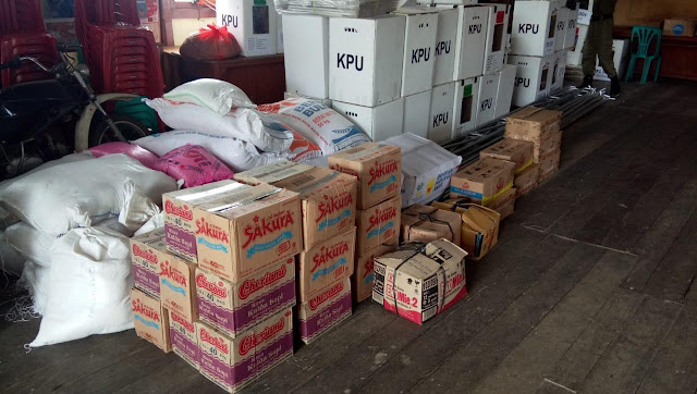 Bantuan pemda Sanggau lansung turun kepada korban puting beliung di Sosok