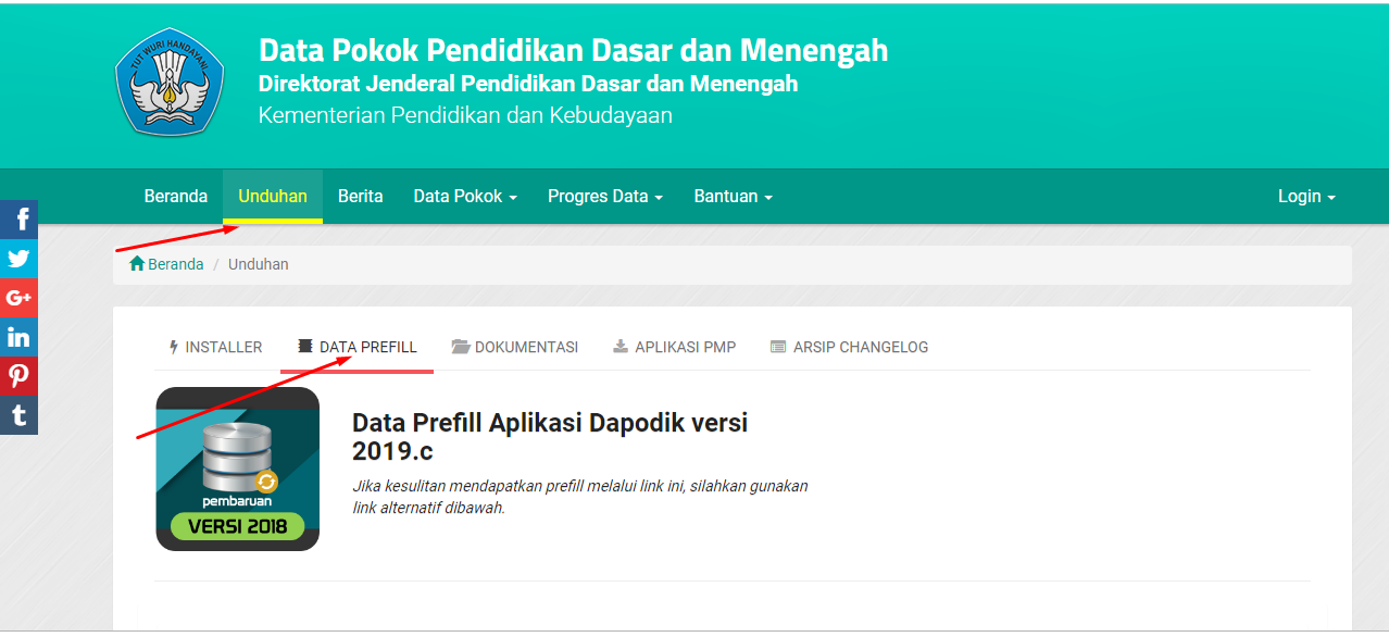 Cara Unduh Prefill Rapor Dan Memasukkan Nilai Rapor Pada Dapodik 2019