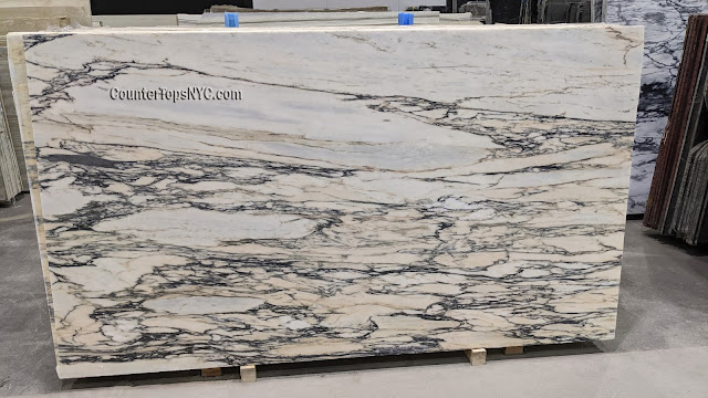 Statuario Rosso Marble, White Marble with Pink