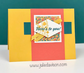 12 March 2021 Paper Pumpkin: Here's to You Alternative Projects + VIDEO ~ www.juliedavison.com #stampinup #paperpumpkin