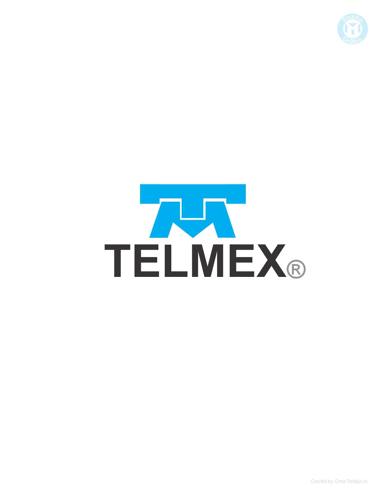 Sitio Oficial de OmarTMasteR Logotipo Telmex CorelDRAW X7