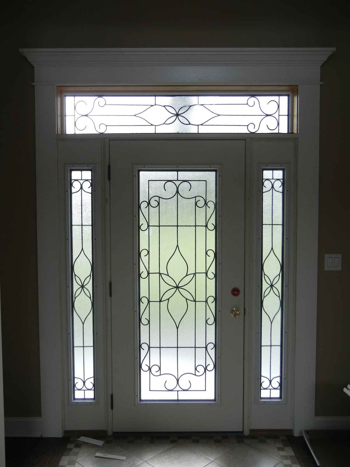 Double Oak Plantation Front door trim