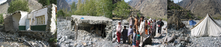 FLOOD DESTRUCTION IN ISHKOMEN GHIZER GILGIT BALTISTAN