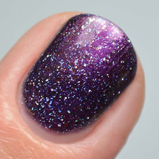 purple multichrome nail polish