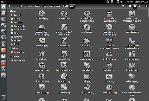 nouve gnome icons