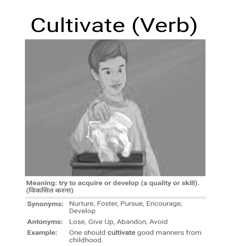 Cultivation antonym