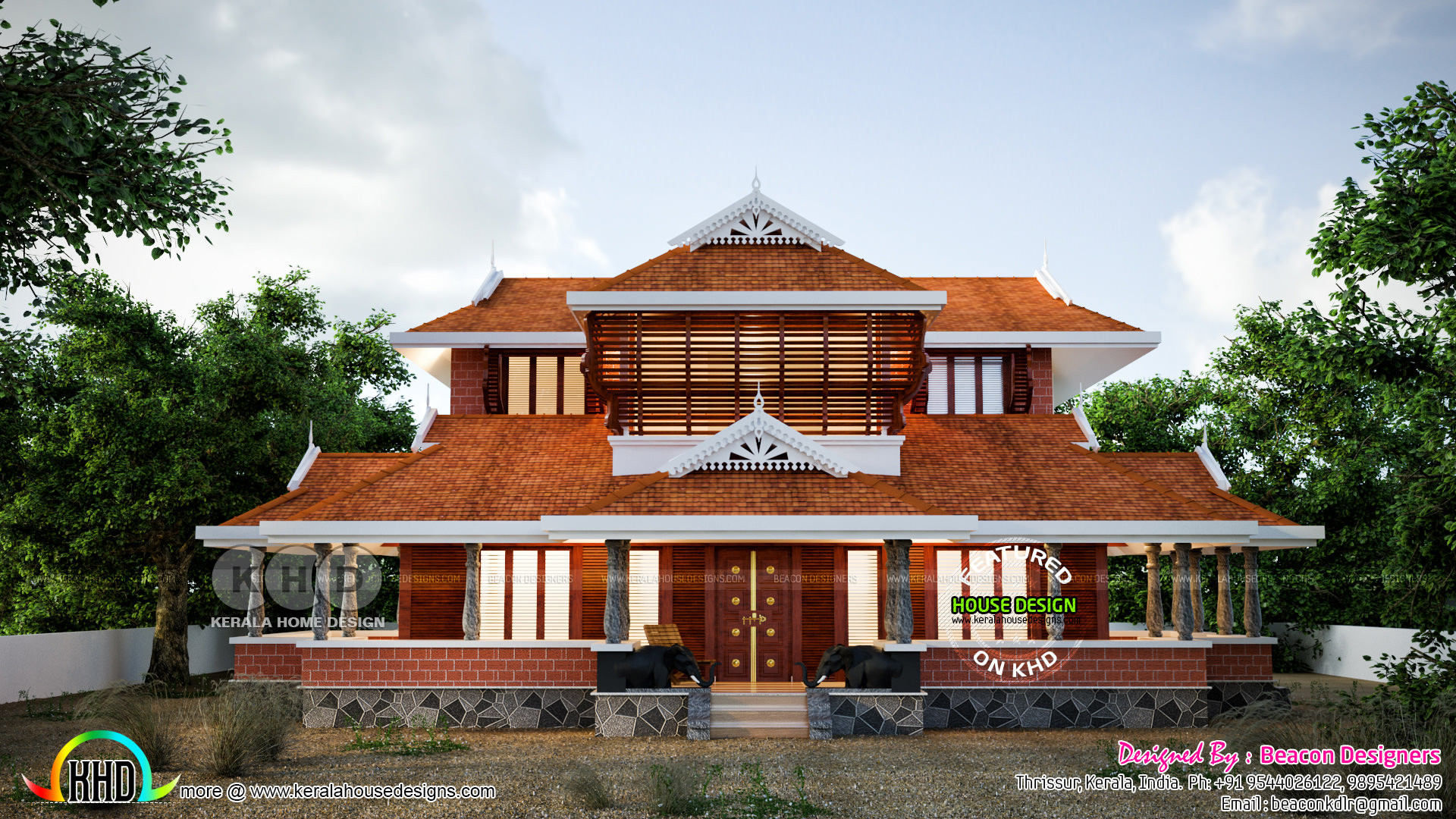 Traditional Kerala House 2971 Sq Ft Kerala Home Design And Floor