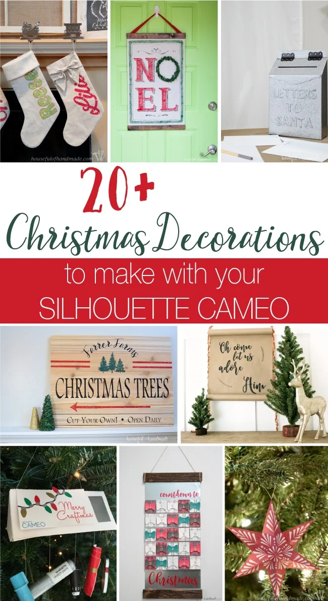 22 Silhouette Project Ideas for DIY Christmas Decorations - Silhouette ...