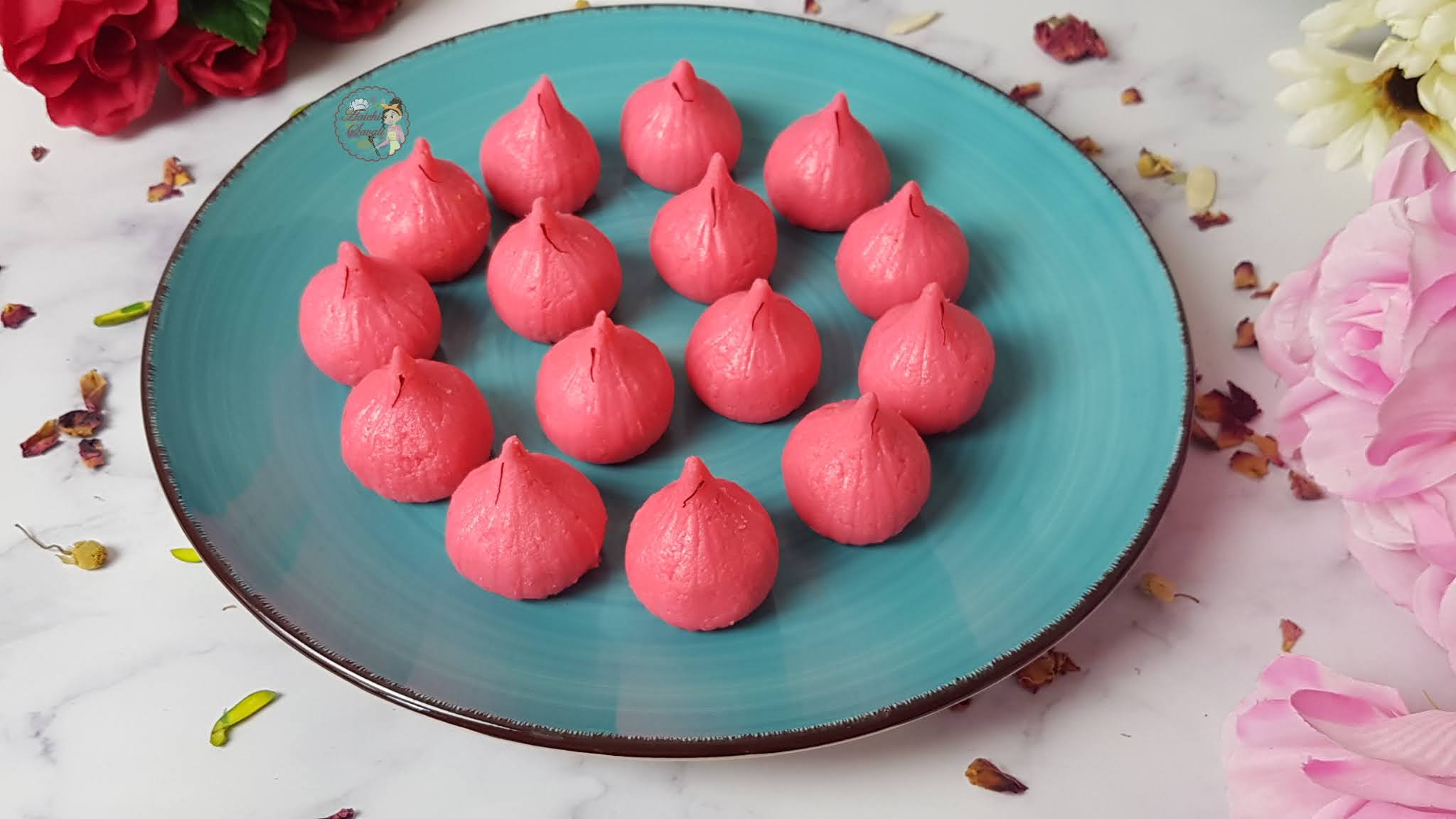 MalaiRoseGulkand Modak Instant Pot Malai Rose Gulkand Modak