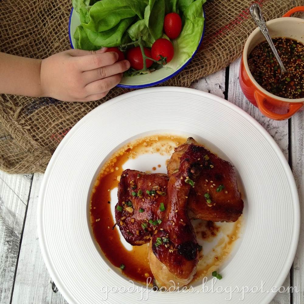 GoodyFoodies Recipe Korean Grilled Chicken (Bobby Flay)