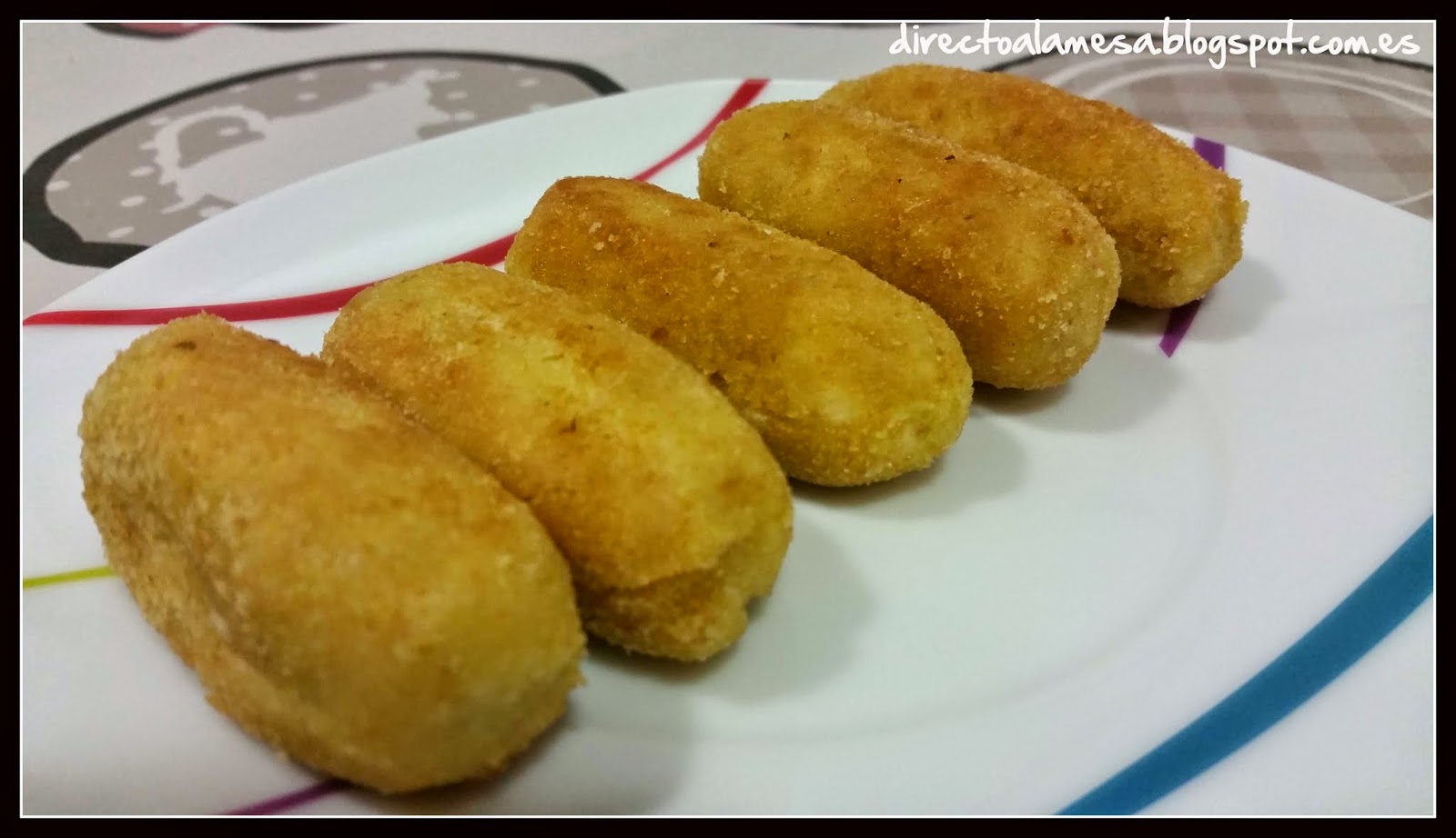 Croquetas De Pollo Asado
