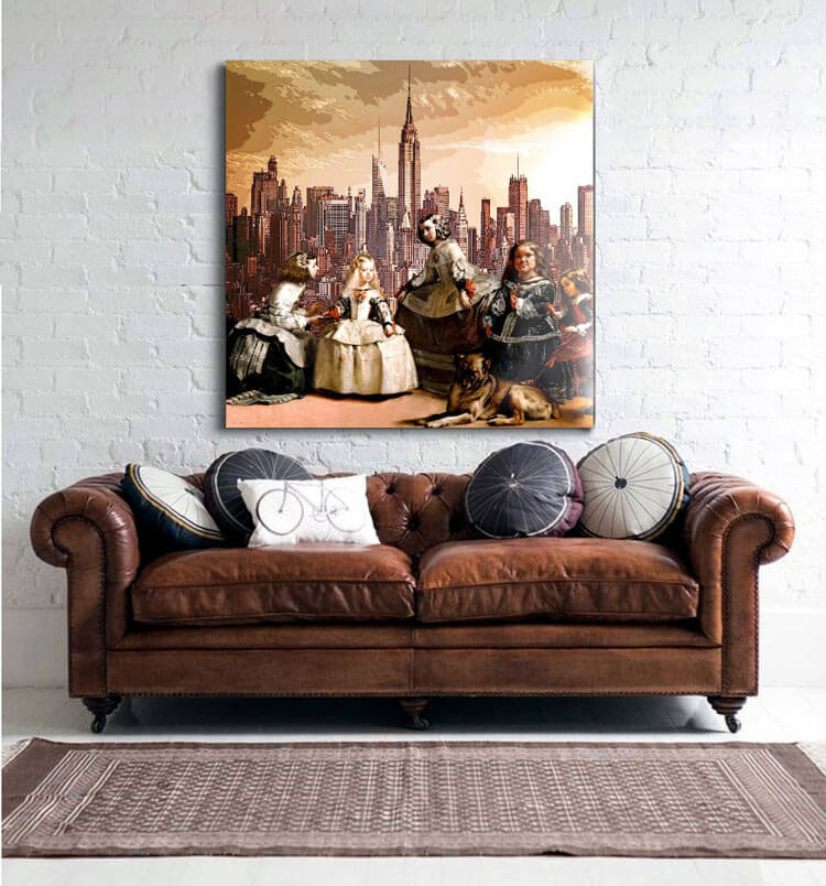 cuadros de las meninas modernos