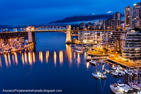 Asuransi Perjalanan ke Kanada