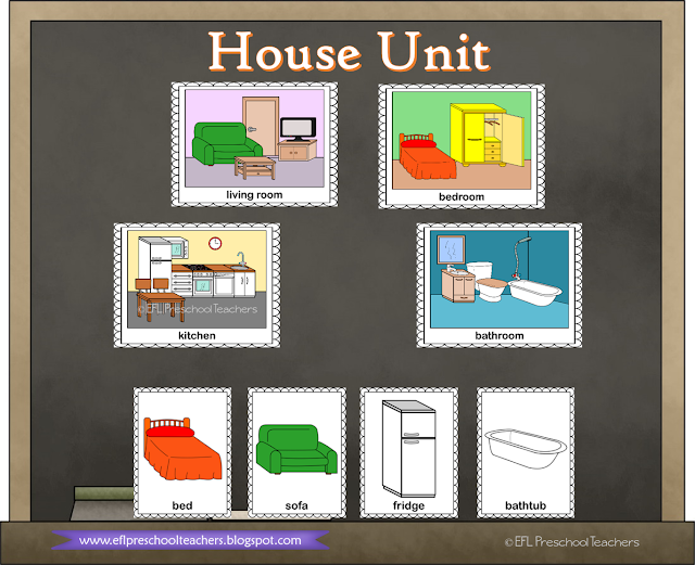 House furniture vocabulary