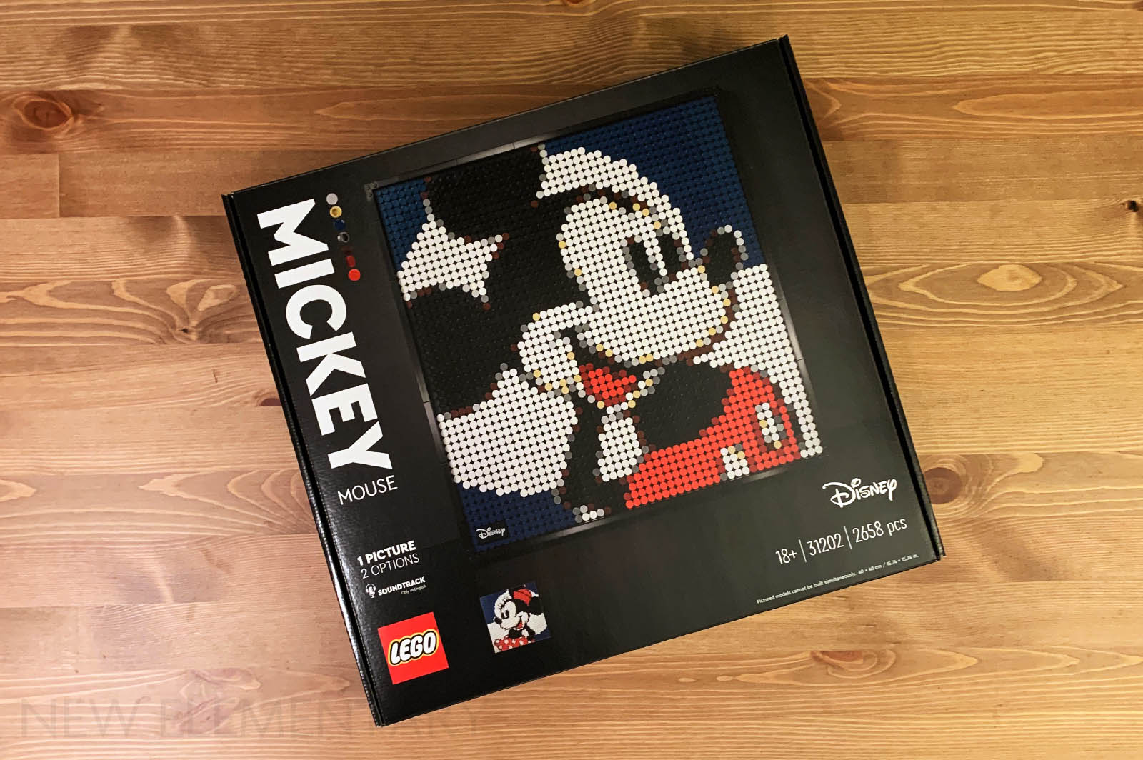 LEGO® ART review: 31202 Disney's Mickey Mouse  New Elementary: LEGO®  parts, sets and techniques