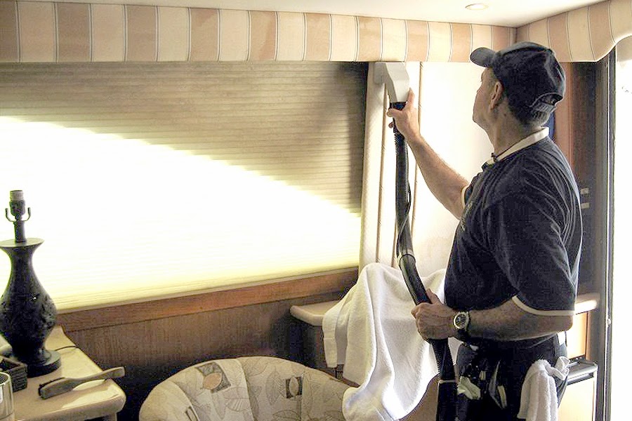 When cleaning your house, don't about the curtains. This can