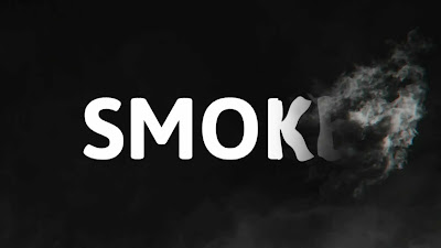 Dark Smoke Text Animation Intro