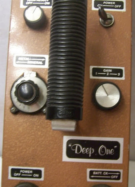 Détecteur métaux Deep One Wilson Electronics, détecteurs métaux vintage, vintage métal detector, détecteurs de métaux anciens, old métal detector
