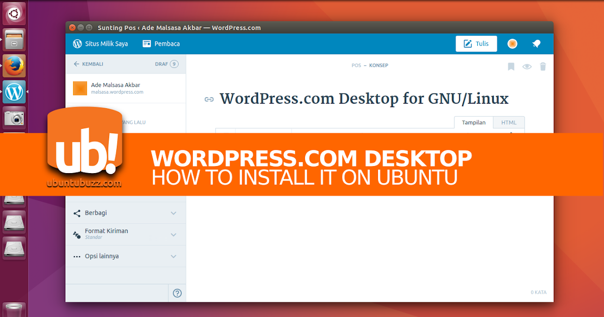 Установка wordpress на ubuntu. Wordpress установка ubuntu. wordpress desktop client.
